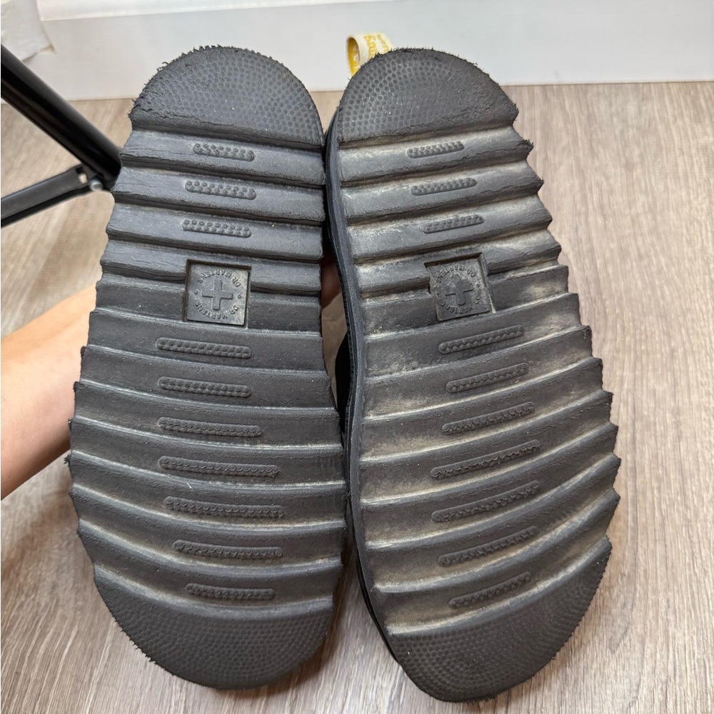 Dr. Martens Blaire Black Platform Sandals Women's 5 - Picture 6 of 9